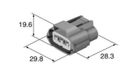 Sumitomo 튼튼한 자동 연결관 6189-0779의 2개의 Pin 주거 접촉
